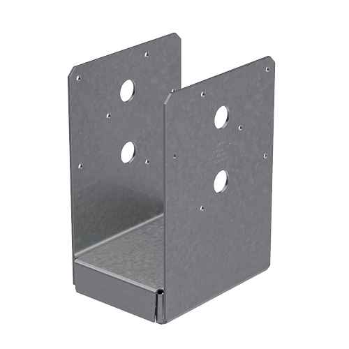 Simpson (ABU46Z) 4 X 6 ADJUSTABLE POST BASE ZMAX 5" x 3-9/16" x 7" x 12ga (97mils) (carton of 10)