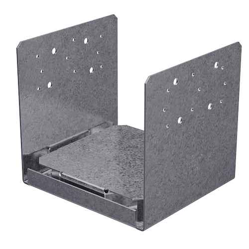 Simpson (ABU88Z) 8 X 8 ADJUSTABLE POST BASE Z-MAX 7" x 7-1/2" x 7" x 14ga (68mils) base x 12ga (97mils) strap (carton of 4)