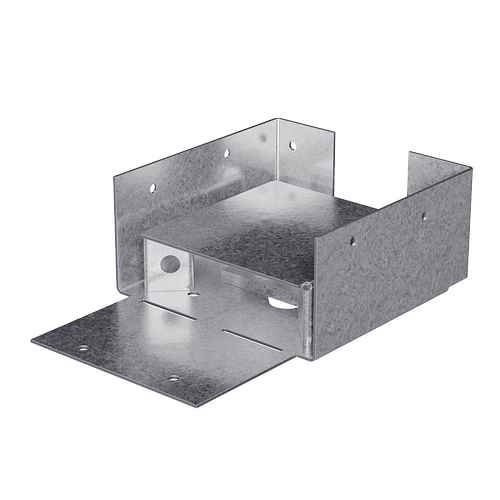 Simpson (ABW44RZ) 4 X 4 ROUGH AB/ABE HYBRID POST BASE ZMAX 4-1/16" x 4" x 1-15/16" 16ga (54mils) (carton of 10)