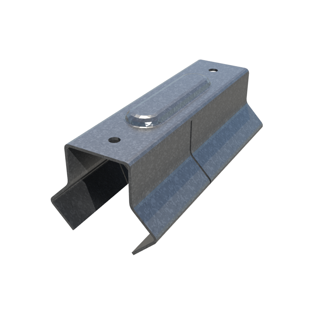 ClarkDietrich CC33 3/4IN CHANNEL CLIP 3/4" x 33mil (20ga) (bucket of 200)