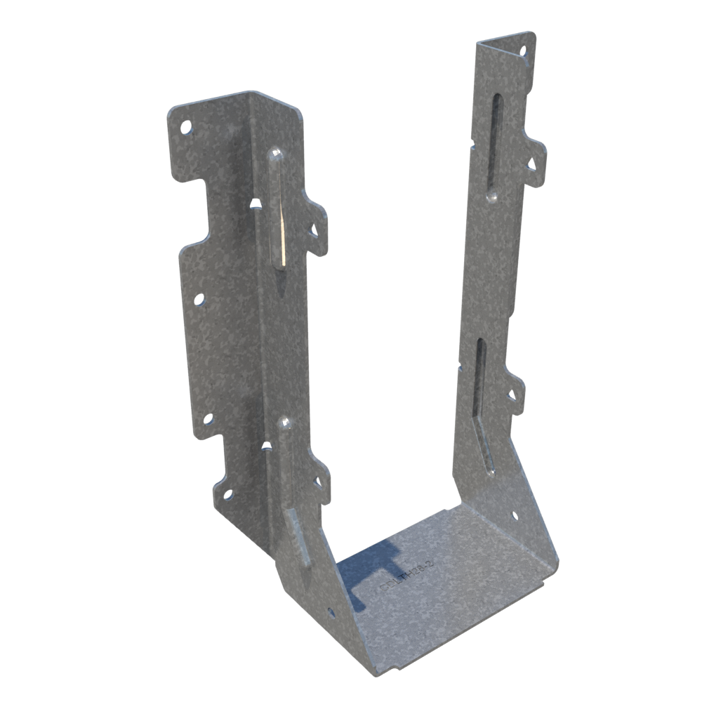 ClarkDietrich CDLTH28-2 FACE MOUNT HANGER 6-11/16" x 3-1/8" x 2-1/4" x 33mils (20ga) (box of 50)