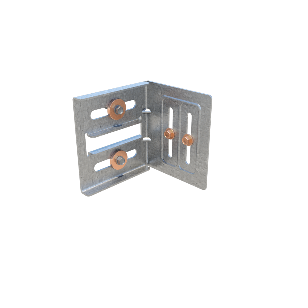 ClarkDietrich D-FCSC3.5 DRIFT FASTCLIP™ SLIDE CLIP 3.5IN 14G 3-3/4" x 4" x 3-1/2" long (14ga) (bucket of 25)