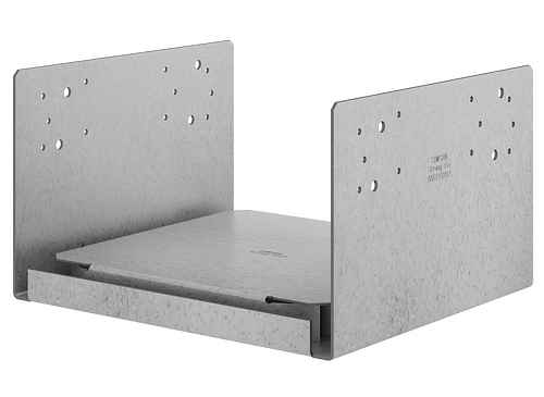 Simpson (ABU1212RZ) 12 X 12 ROUGH ADJUSTABLE POST BASE 11" x 12" x 7" x 12ga (97mils) (carton of 2)