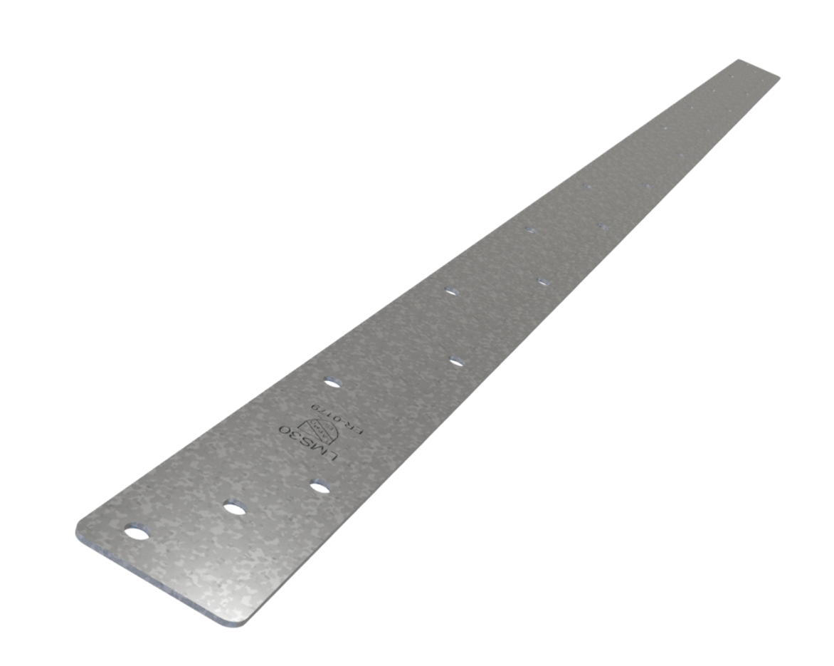 ClarkDietrich CDMS30 MEDIUM STRAP 30-5/8" x 1-1/4" x 54mils (16ga) (box of 100)