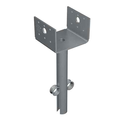 Simpson 4 X 4 ELEVATED POST BASE 3-1/4" x 3-9/16" x 2-5/16" x 12ga (97mils) base (carton of 50)