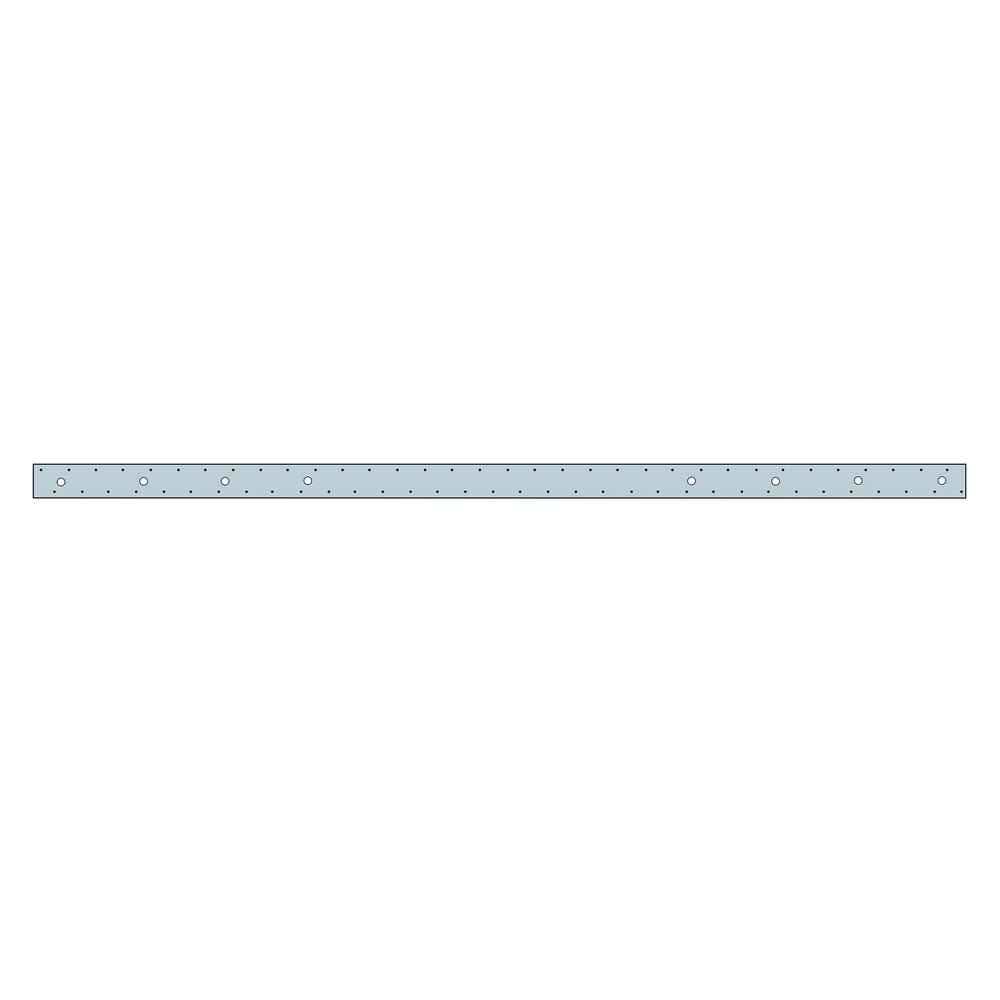 Simpson (MST48HDG) 48IN MEDIUM STRAP TIE HDG 48" x 2-1/16" x 12ga (97mils)