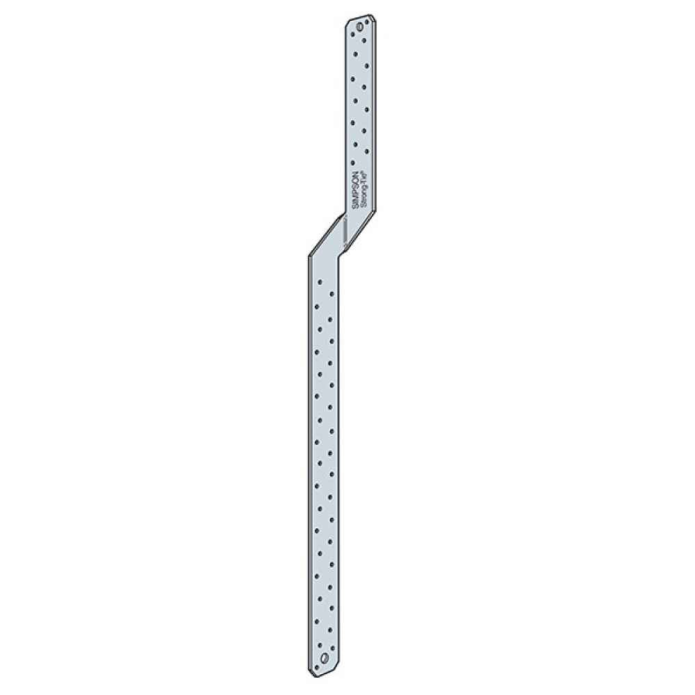 Simpson (MTS30Z) 30IN MEDIUM TWIST STRAP ZMAX 30" x 16ga (54mils) (carton of 50)