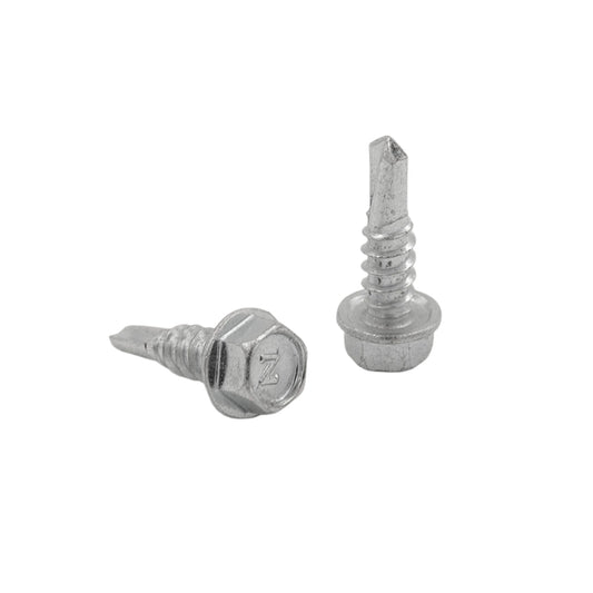 Zeus Fasteners Used in metal to metal fastening, #12 X 3/4", Washer Head, Hex, #3 Self Drilling Point, Zinc Coating, 5000 Per Box (Z12034HWD) 3/4" x 12 (box of 5000)
