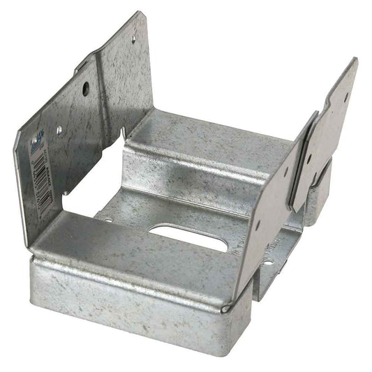 Simpson (ABA46Z) 4 X 6 ADJUSTABLE POST BASE ZMAX 5-3/16" x 3-9/16" x 3-1/8" x 14ga (68mils) (carton of 10)