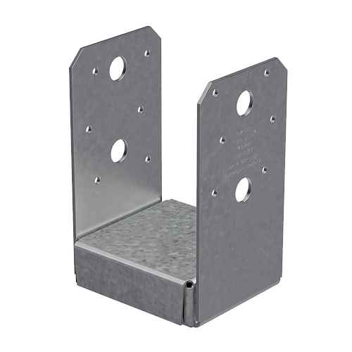 Simpson (ABU44Z) 4 X 4 ADJUSTABLE POST BASE Z-MAX 3" x 3-9/16" x 5-1/2" x 16ga (54mils) base x 12ga (97mils) strap (carton of 12)