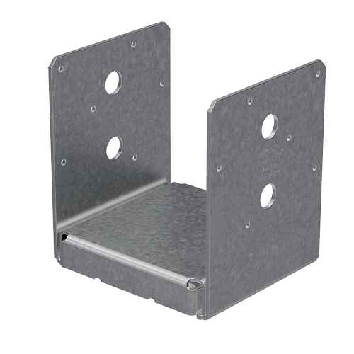 Simpson (ABU66Z) 6 X 6 ADJUSTABLE POST BASE ZMAX 5" x 5-1/2" x 6-1/16" x 12ga (97mils) base x 14ga (68mils) strap (carton of 10)