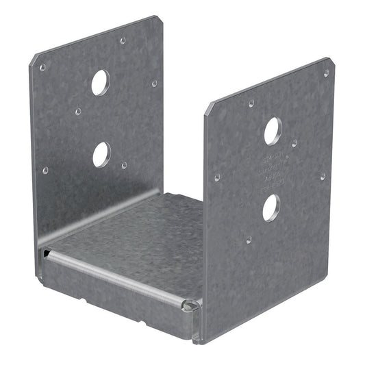 Simpson (ABU5-5Z) 5-1/8 X 5-1/8 GLB ADJ POST BASE ZMAX 5" x 5-1/4" x 6-1/16" x 12ga (97mils) base x 14ga (68mils) strap (carton of 10)