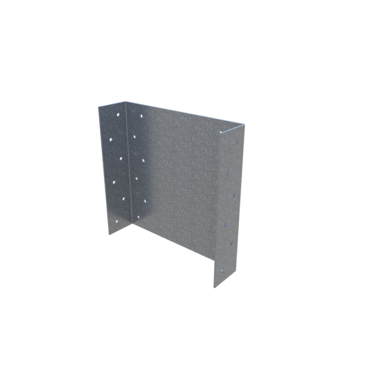 ClarkDietrich 800BHC4-68 BOX HEADER CLIP 8" x 4" x 68 mils (14ga) (box of 50)