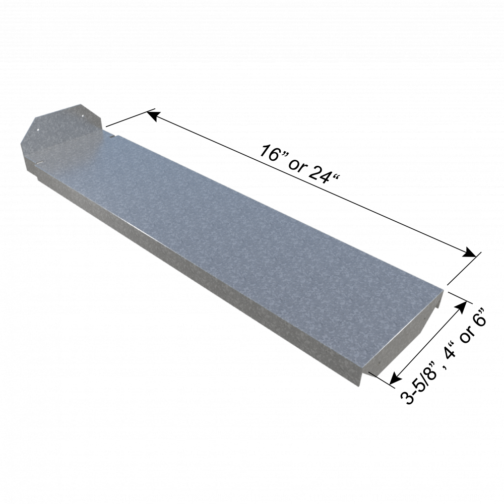 ClarkDietrich 3.625 WEB 24IN OC FBLAZEFRAME® SHIELD 20G - FS324-33 3-5/8" x 24" x 33 mils (20ga)