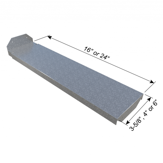 ClarkDietrich 4 WEB 16IN OC BLAZEFRAME® SHIELD 20G - FS416-33 16" x 4" x 33 mils (20ga)