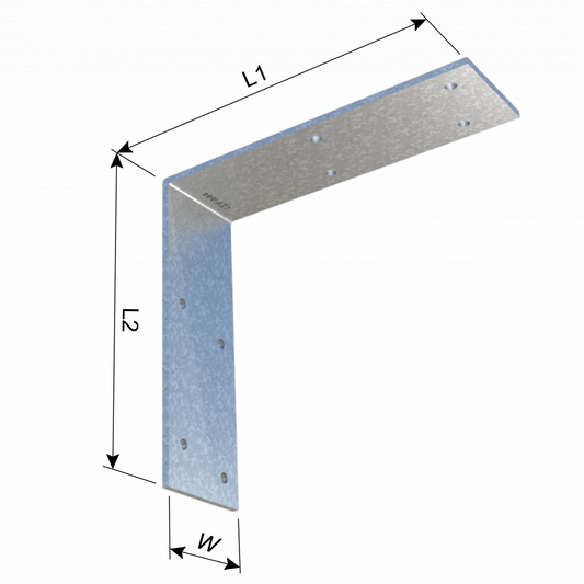 ClarkDietrich CDFA44 MEDIUM ANGLE 4-15/32" x 4-15/32" x 1-3/16" x 97mils (12ga)