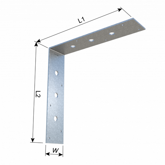 ClarkDietrich CDFA88 MEDIUM ANGLE 8-1/8" x 8-1/8" x 2" x 97mils (12ga)