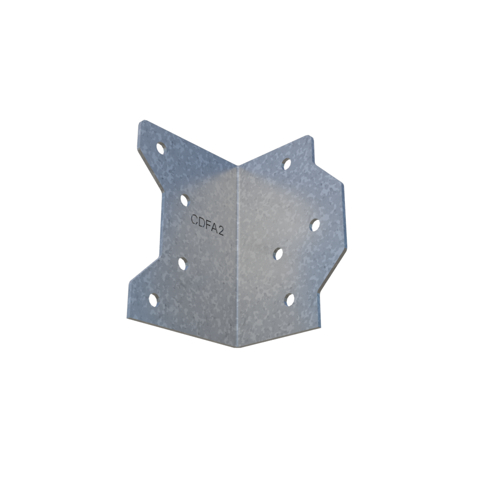 ClarkDietrich CDFA2 FRAMING ANGLE 2-3/8" x 1-9/16" x 1-9/16" x 43mils (18ga) (box of 100)