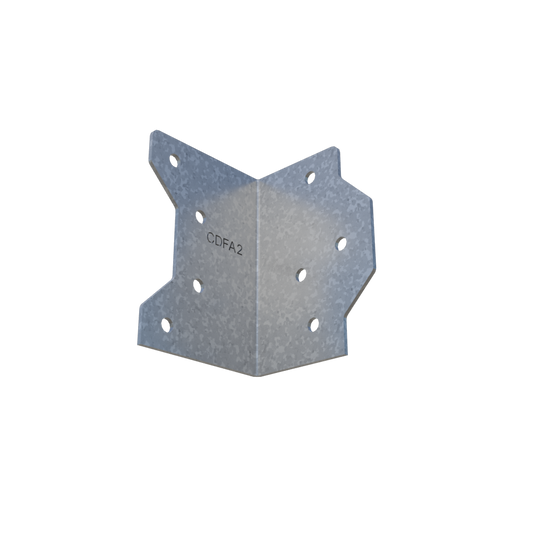 ClarkDietrich CDFA2 FRAMING ANGLE 2-3/8" x 1-9/16" x 1-9/16" x 43mils (18ga) (box of 100)