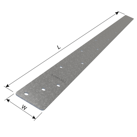 ClarkDietrich CDLMS18G MEDIUM STRAP G-185 18-5/8" x 1-1/4" x 43mils (18ga) G185