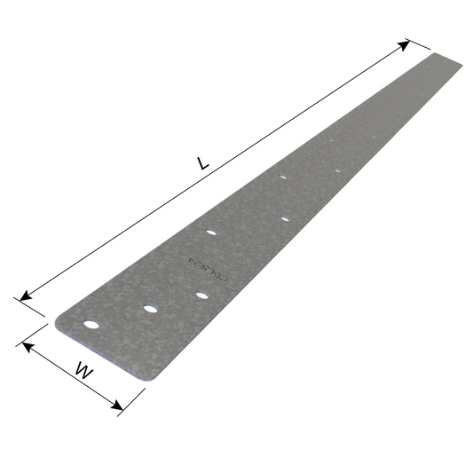 ClarkDietrich CDLS24T LIGHT TWIST STRAP 24-5/8" x 1-1/4" x 33mils (20ga)