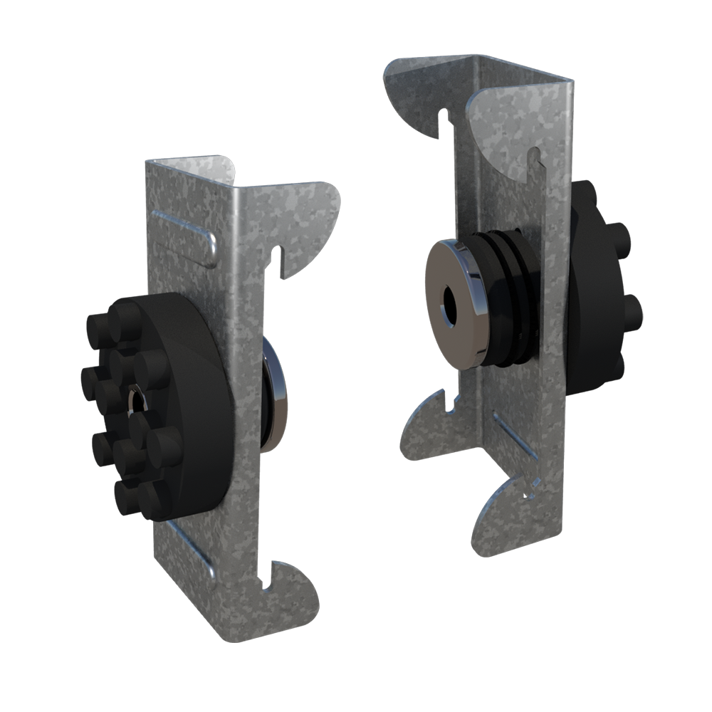 ClarkDietrich CDSC CLARKDIETRICH SOUND CLIP 3" x 1-1/4" x 43mils (18ga ...