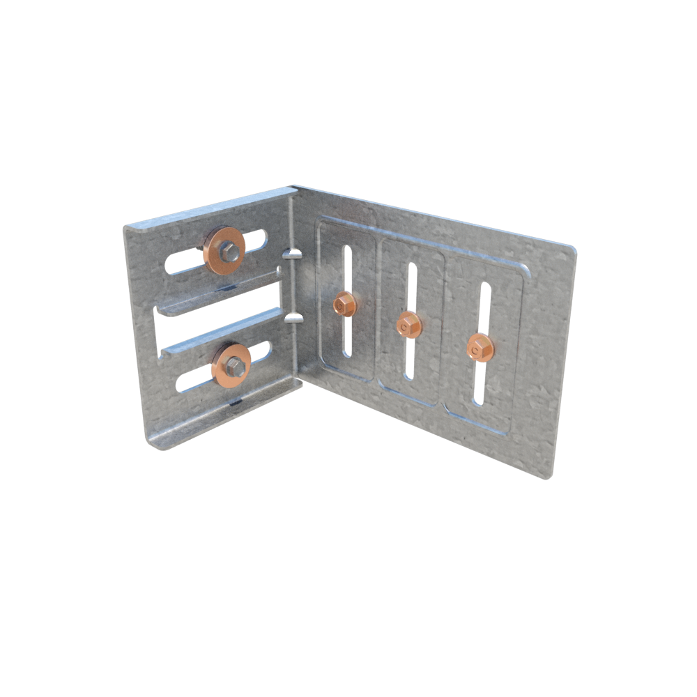 ClarkDietrich D-FCSC6 DRIFT FASTCLIP™ SLIDE CLIP 6IN 14G 3-3/4" x 4" x 6" long (14ga) (bucket of 25)