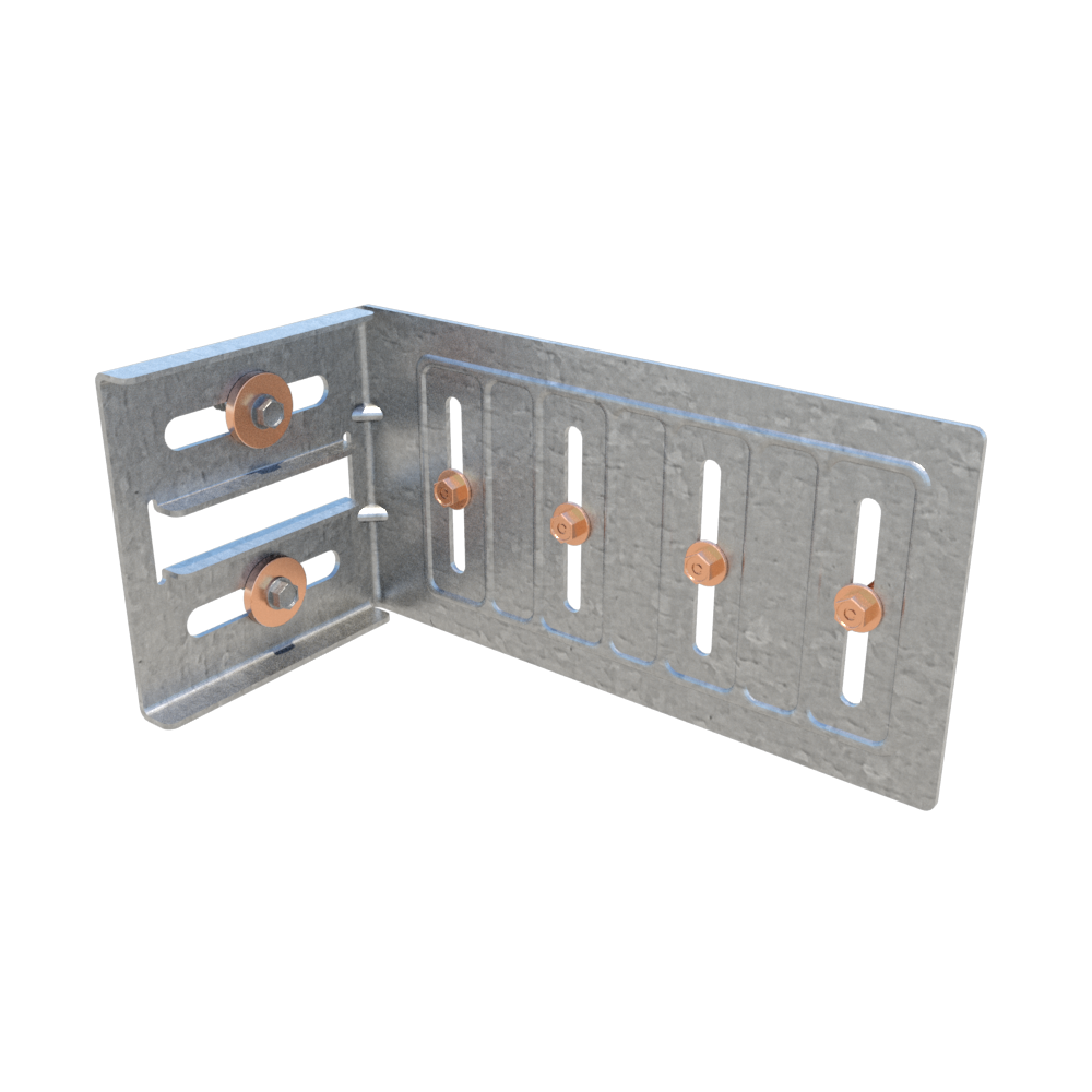 ClarkDietrich D-FCSC8 DRIFT FASTCLIP™ SLIDE CLIP 8IN 14G 3-3/4" x 4" x 7-3/4" long (14ga) (bucket of 25)