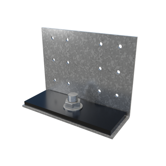 ClarkDietrich MC683 MOMENT CLIP (PLATE INCLUDED) 3-1/2" x 4" x 2" x 68mils (14ga) (bucket of 25)