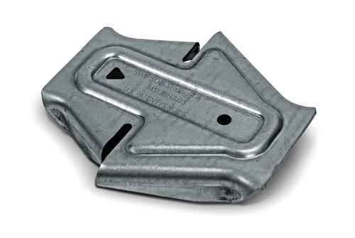 Simpson (MSUBH3.25-R100) 3.25 MED DUTY STL STUD BRDG CLIP 100 BKT 14ga (68mils)