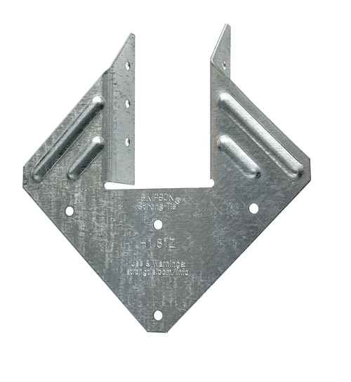 Simpson (H1.81Z) HURRICANE TIE ZMAX 1.75 INCH 5-1/4" x 5-1/4" x 15/16" 18ga (43mils) (carton of 50)