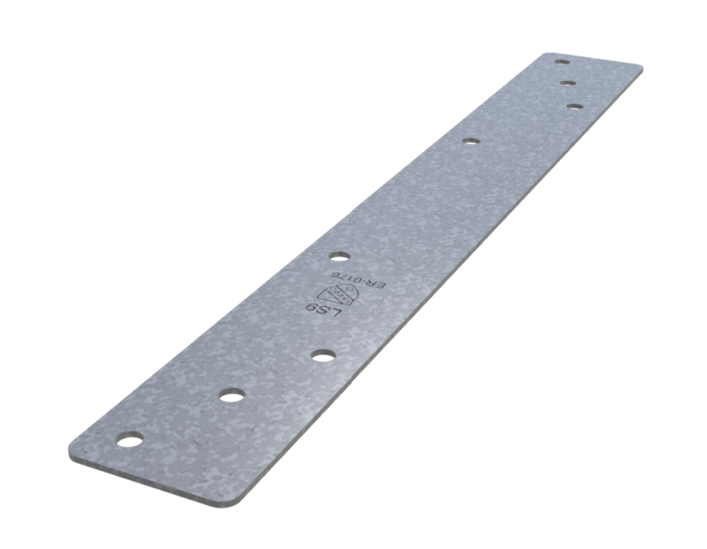 ClarkDietrich CDLS9 LIGHT STRAP 9-5/8" x 1-1/4" x 33mils (20ga) (box of 100)