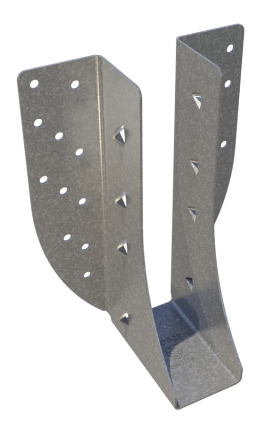 ClarkDietrich CDMDS28 FACE MOUNT HANGER 6-15/16" x 3-5/32" x 1-5/8" x 43mils (18ga) (box of 25)