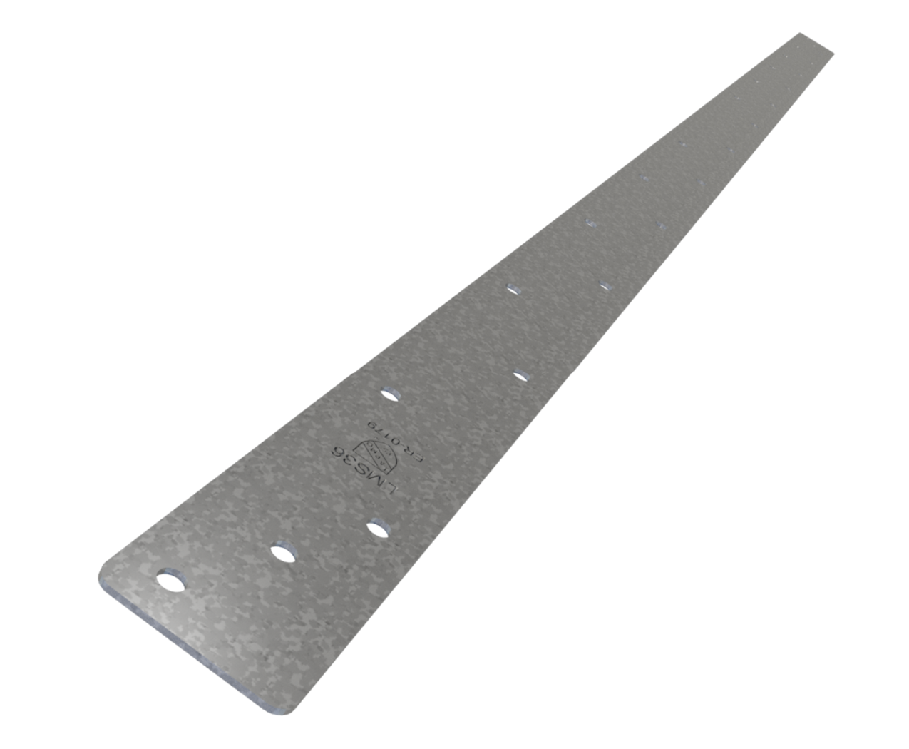 ClarkDietrich CDMS27 MEDIUM STRAP 27-5/8" x 1-1/4" x 54mils (16ga) (box of 100)