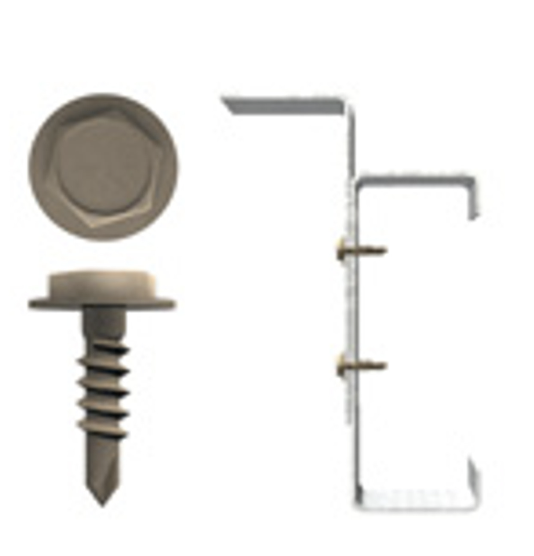 ClarkDietrich FCSW 80 FASTCLIP™SCREW (80 PIECE BAG) (bag of 80)