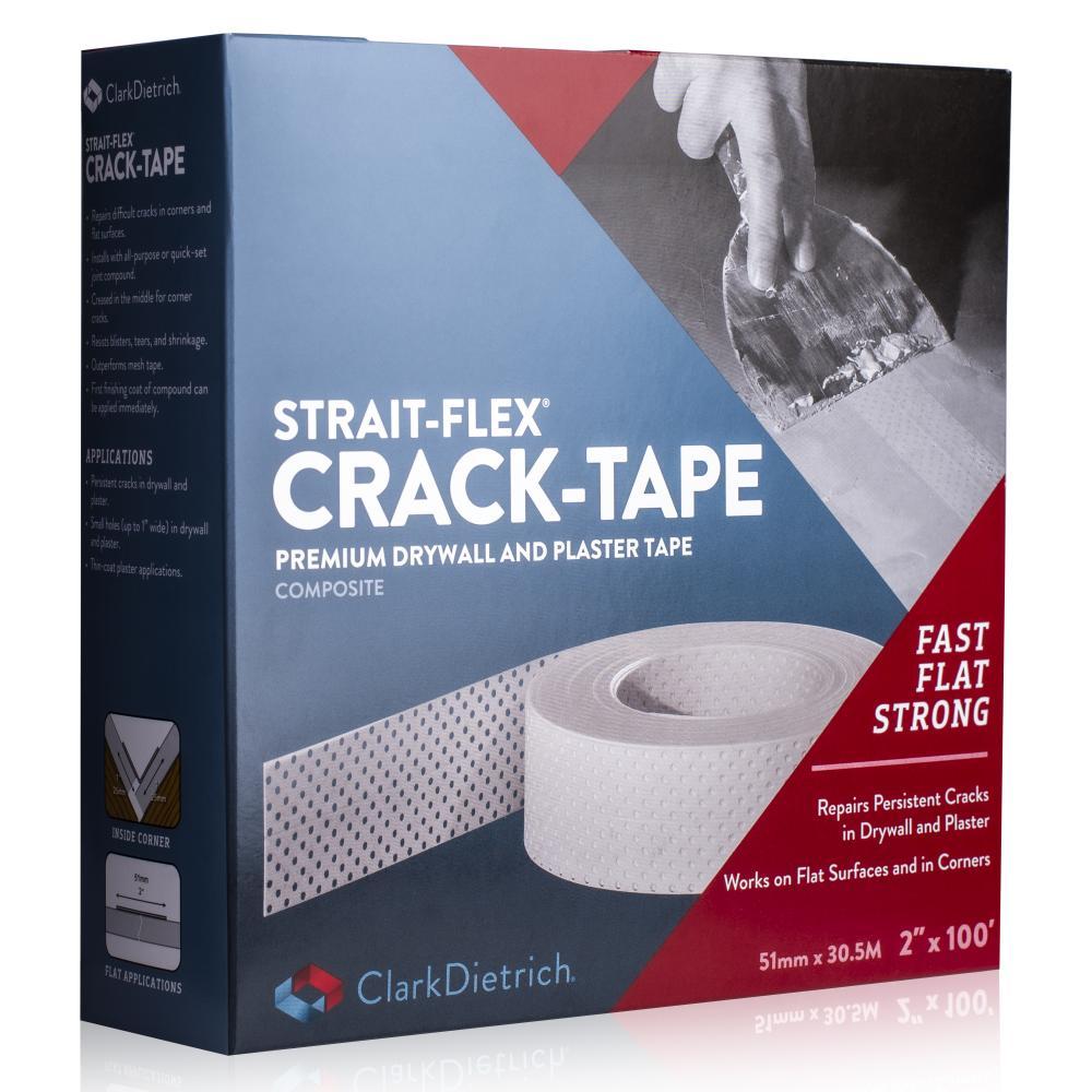 ClarkDietrich CRACK-TAPE 100' x 2" (box of 12)