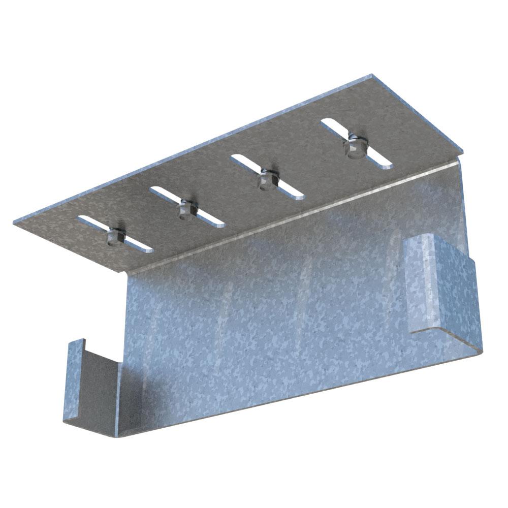 ClarkDietrich DHOW8-HG DRIFT HEAD OF WALL 8IN 14GA 3-1/2" x 7-11/16" x 68mils (14ga) (bucket of 25)