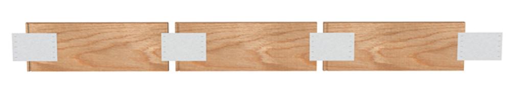 ClarkDietrich D24F DANBACK® WOOD BACKING 5-1/8" x 48" (24" o.c.) (pallet of 250)