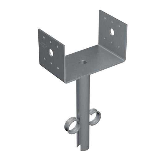 Simpson (EPB46-12) 4 X 6 ELEVATED POST BASE 12IN PIPE 3-5/16" x 5-1/2" x 3" x 12ga (97mils) base (carton of 10)