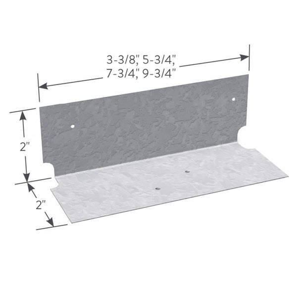 ClarkDietrich X543 CLIP ANGLE 16GA 3-3/8