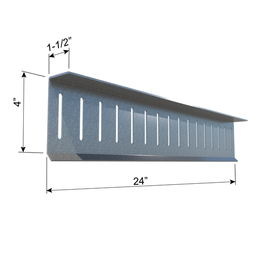 ClarkDietrich FS24 FAST STRUT™ 24" x 4" x 1-1/2" x 68mils (14ga) (box of 10)