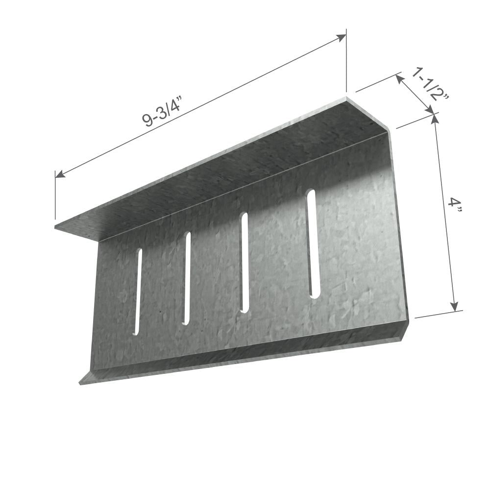 ClarkDietrich FTC10 FAST TOP™ CLIP 9-3/4" x 4" x 1-1/2" x 68mils (14ga) (box of 25)