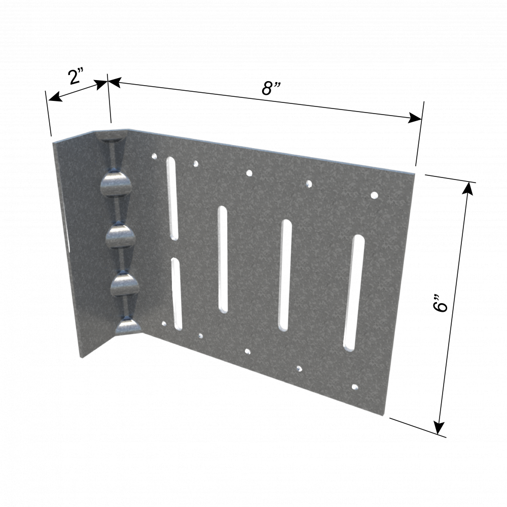 ClarkDietrich FUS8-97 FIXED UNIVERSAL SLIP CLIP – US Frame Factory