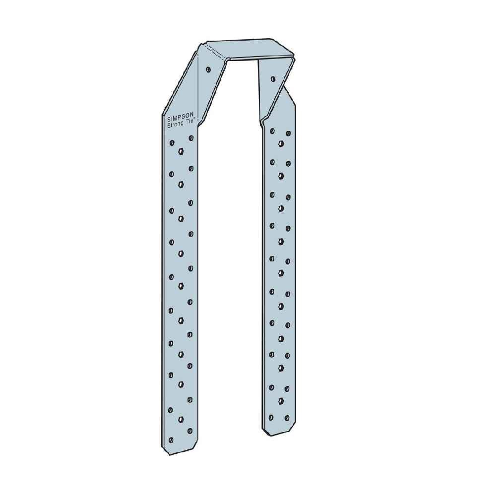 Simpson (H16-2S) HURRICANE TIE 11-11/16" x 3-1/4" x 18ga (43mils) (carton of 25)