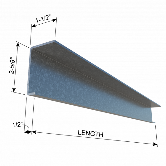 ClarkDietrich LE6830 - EXT SWIFTCLIP 14GA 30" x 2-5/8" x 1-1/2" x 68mils (14ga) (box of 10)