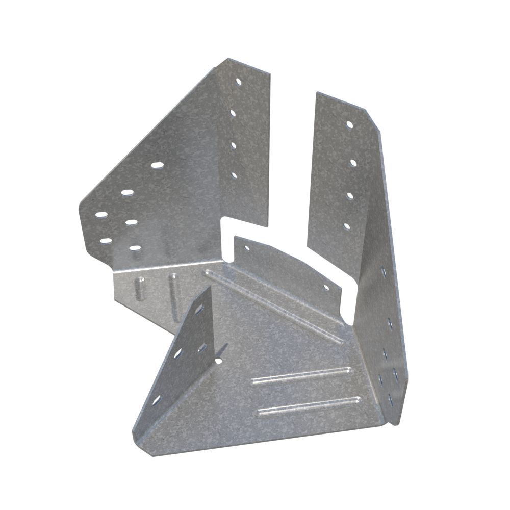 ClarkDietrich CDLEHJ LIGHT TRUSS END/HIP JACK HANGER 4-7/8" x 5-1/4" x 43mils (18ga) (box of 25)