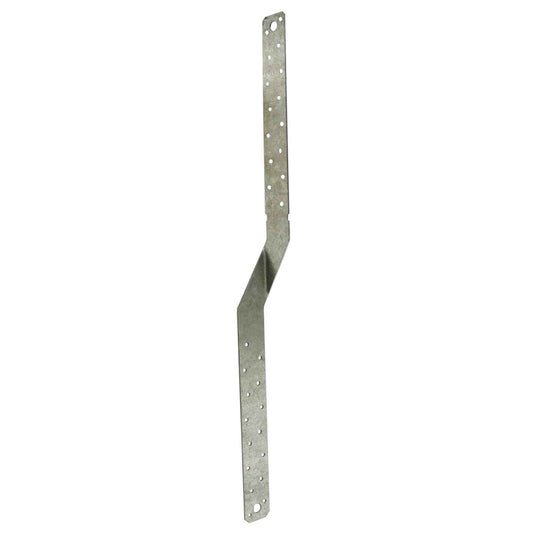 Simpson (MTS20-REV) 20IN MEDIUM TWIST STRAP - REVERSE BEND 20" x 16ga (54mils) (carton of 100)