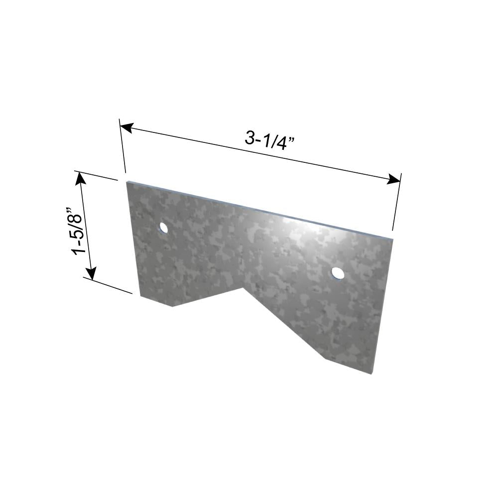 ClarkDietrich SPBG SPAZZER® BAR GUARD™ 3-1/4" x 1-5/8" (box of 100)