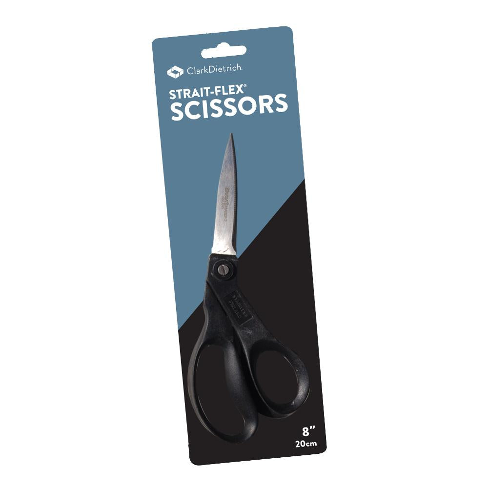 ClarkDietrich STRAIT-FLEX SCISSORS (Pack of 12) 8"