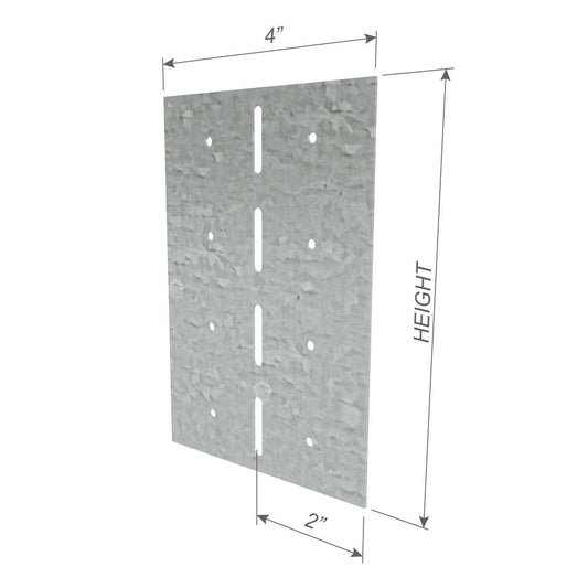 ClarkDietrich SA6 SKEWABLE ANGLE 4-7/8" X 6-3/8" 6-3/8" x 4" x 43mils (18ga) (box of 100)